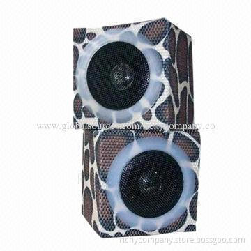 Fold-able speaker with PP material